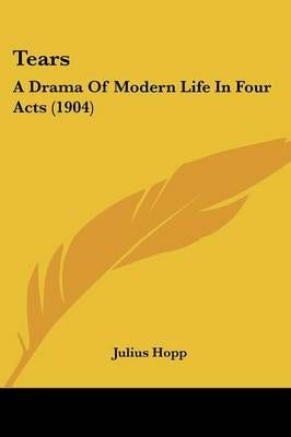 Tears By Julius Hopp 9781437032413 (Paperback)
