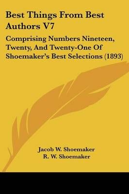 Best Things From Best Authors V7 9781437155891 (Paperback)