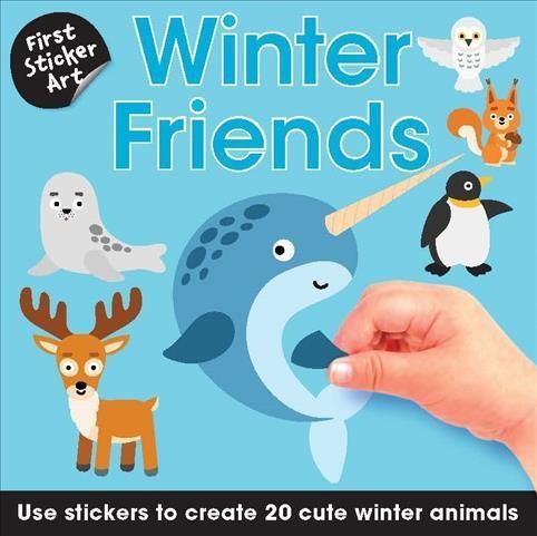 First Sticker Art: Winter Friends By Savva 9781438089607 (Paperback)