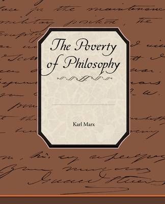 The Poverty of Philosophy By Karl Marx 9781438513997 (Paperback)