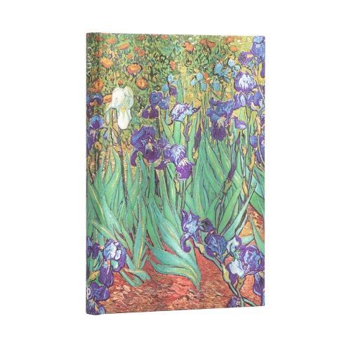 Van Gogh's Irises Midi Lined Hardcover Journal By Paperblanks