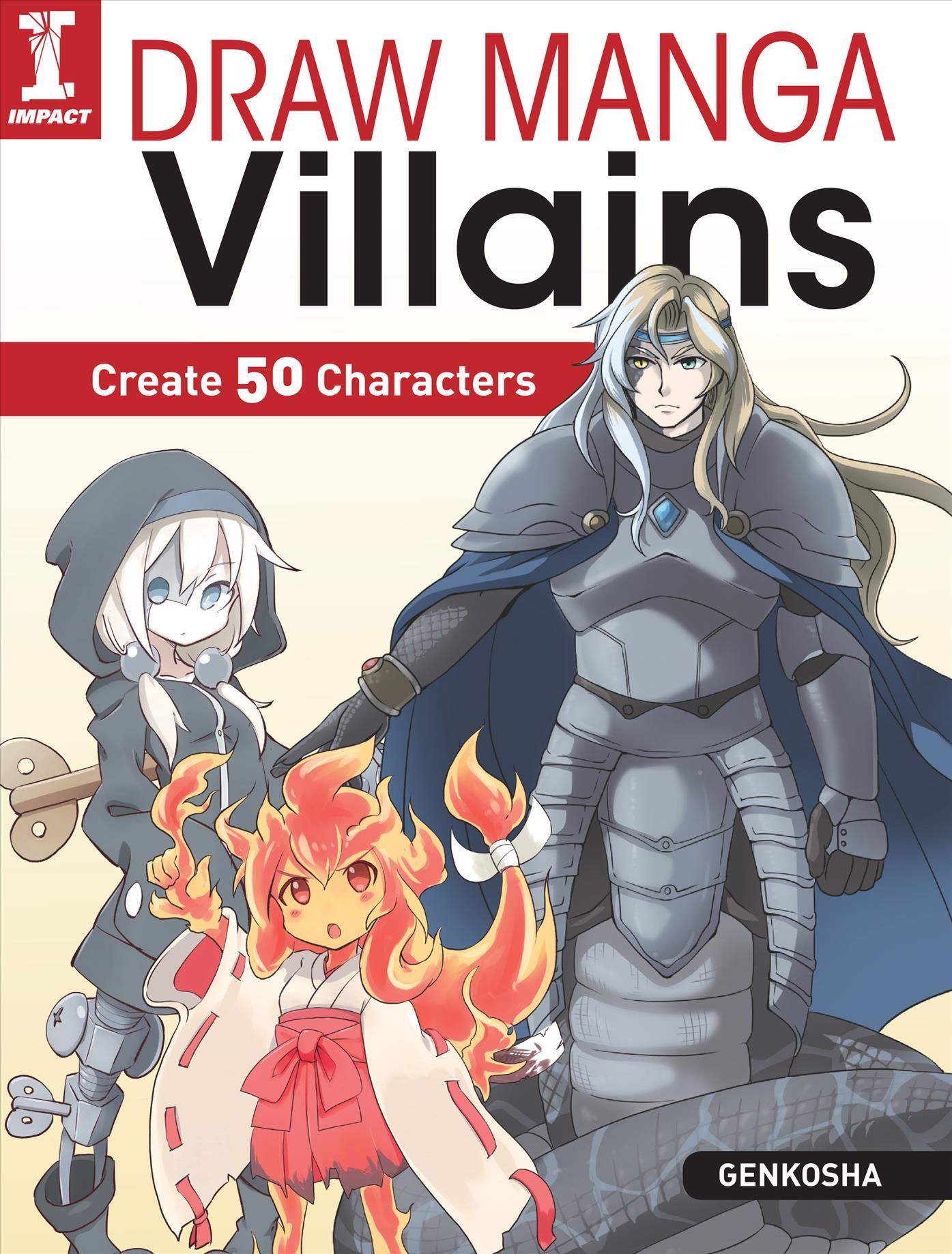 Draw Manga Villains By Genkosha 9781440351617 (Paperback)