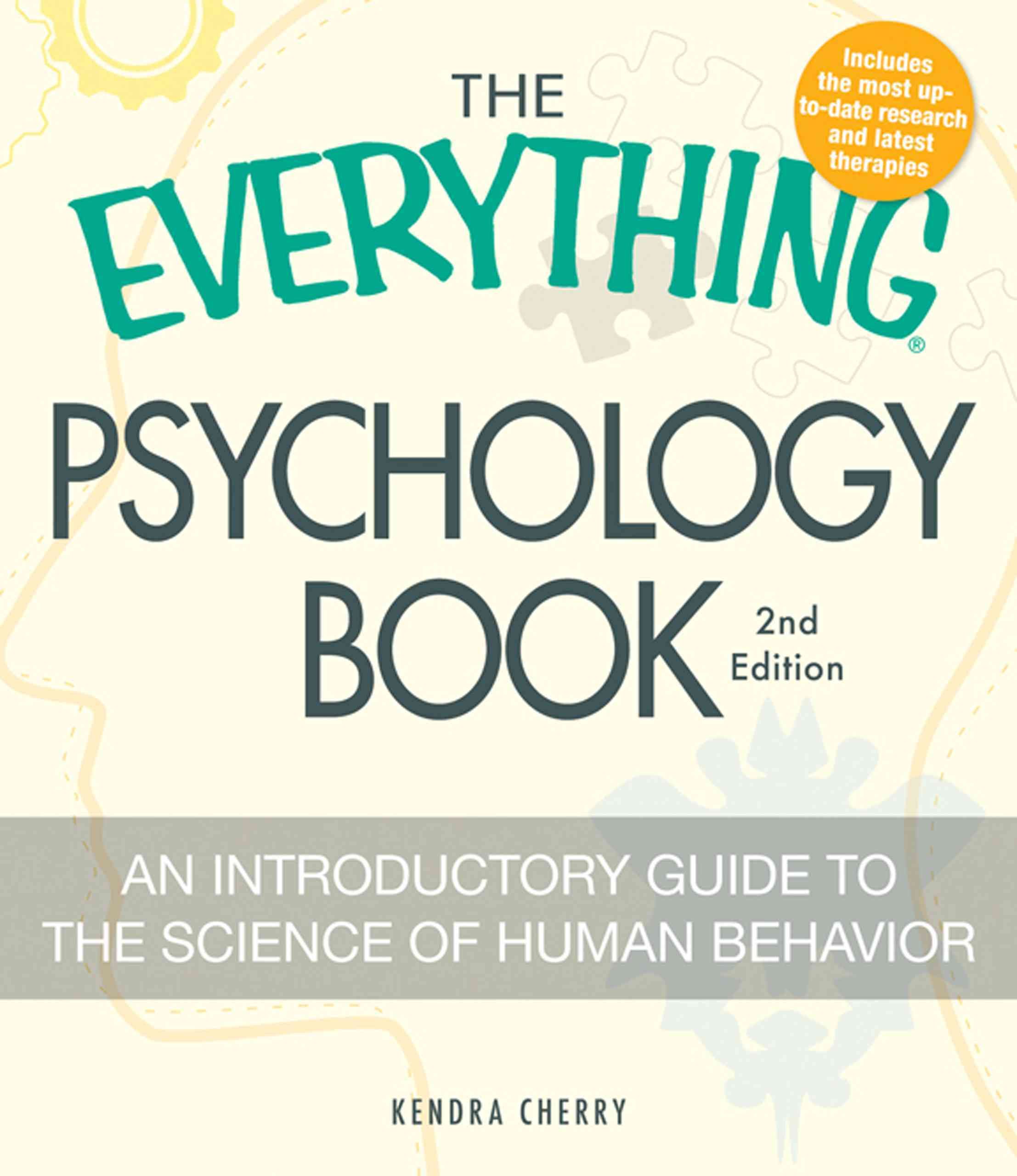 The Everything Psychology Book By Kendra Cherry 9781440506918