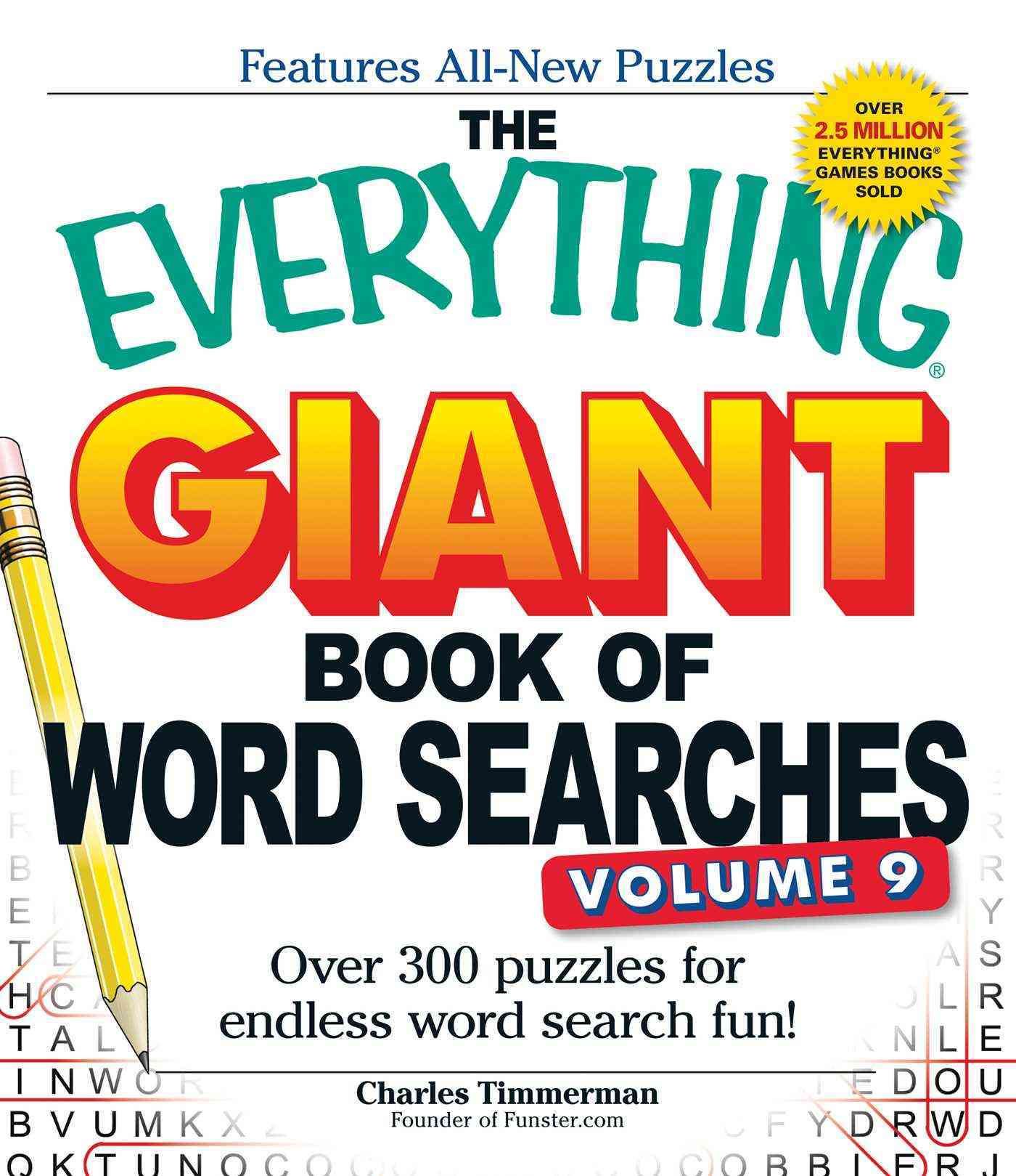 The Everything Giant Book of Word Searches, Volume 9 9781440585425