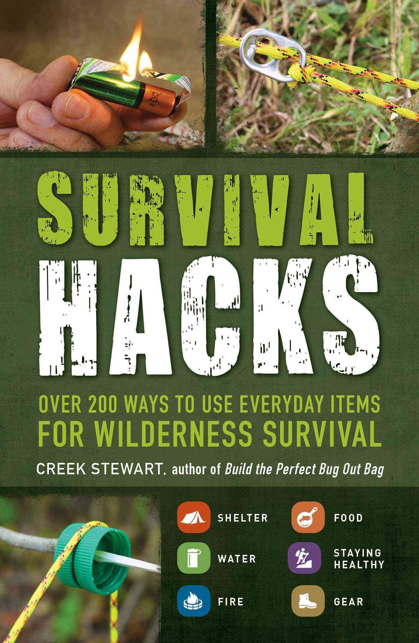 Survival Hacks By Creek Stewart 9781440593345 (Paperback)