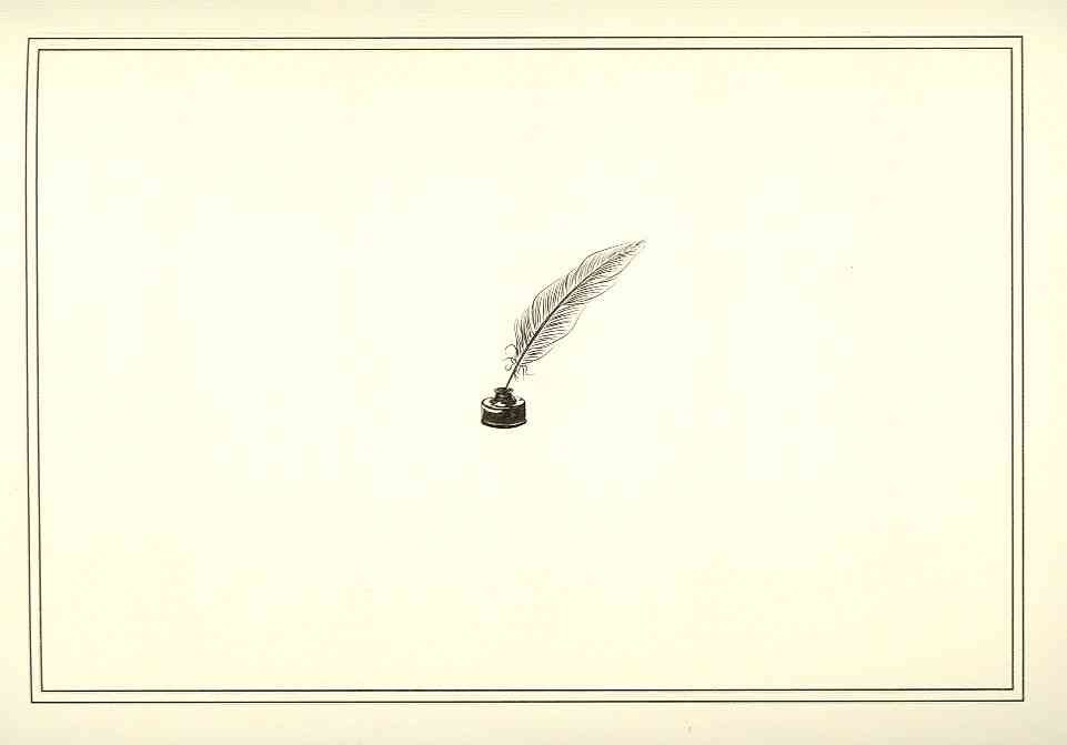 Note Card Quill Pen & Ink By Inc Peter Pauper Press (creator) (Cards)