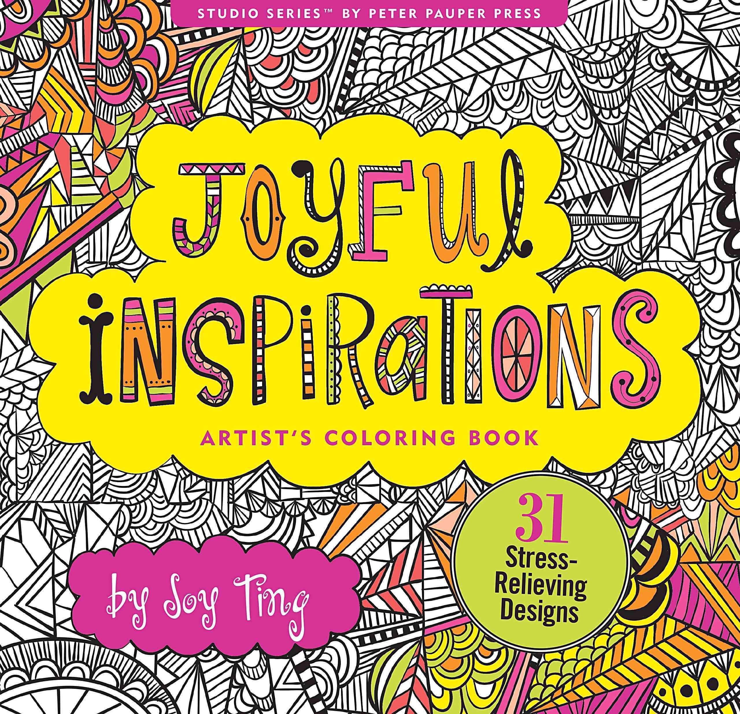Joyful Inspirations Adult Coloring Book 9781441318794 (Paperback)
