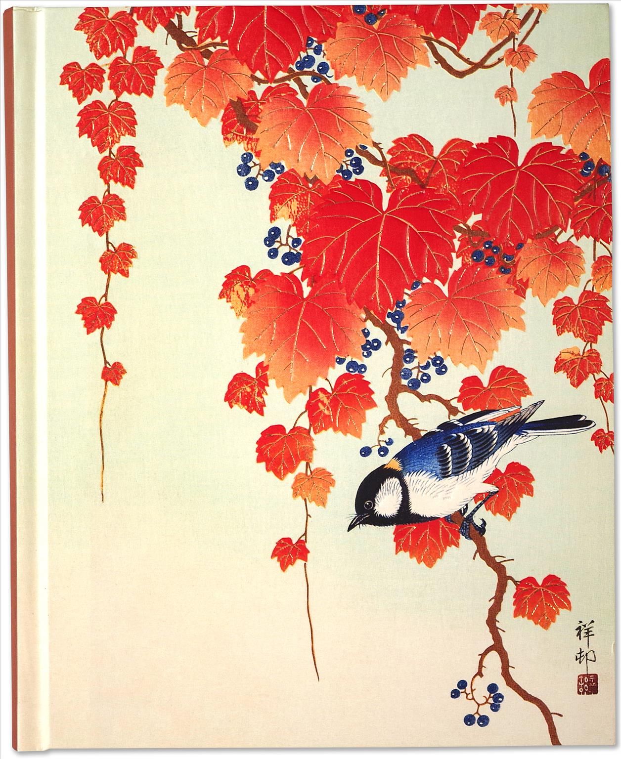 Jrnl O/S Bird & Red Ivy By Inc Peter Pauper Press (creator) (Hardback)