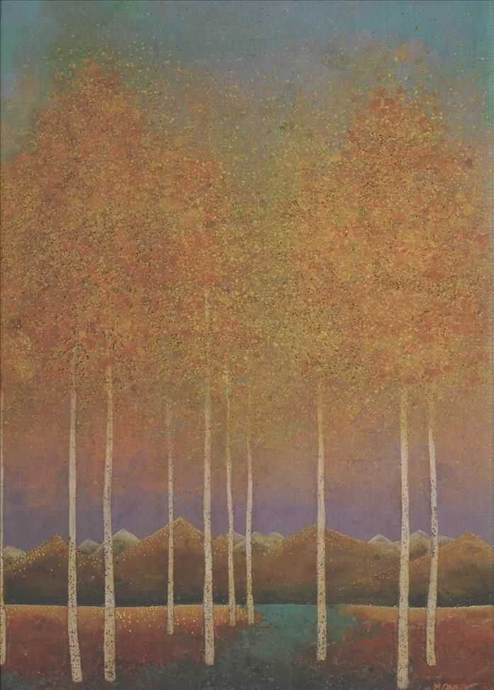 Jrnl Moonlit Aspens By Peter Pauper Press 9781441328359 (Hardback)