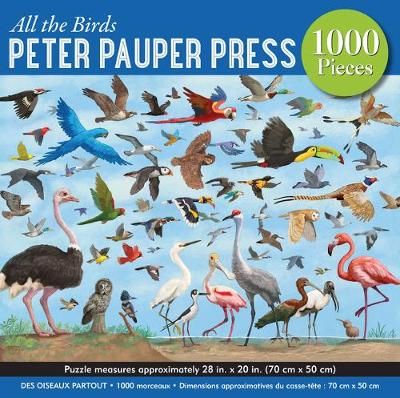 All the Birds 1,000 Piece Jigsaw Puzzle By Peter Pauper Press Inc ()