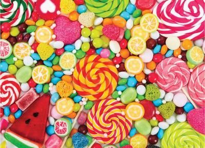 All the Candy 500 Piece Jigsaw Puzzle By Peter Pauper Press Inc ()