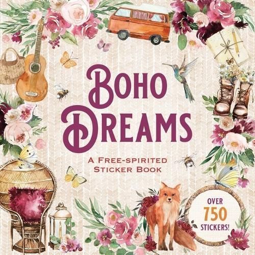 Boho Dreams Sticker Book By Peter Pauper Press (creator) 9781441341365