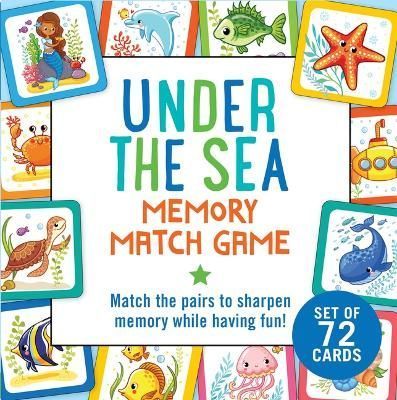 Under the Sea Memory Match Game (Set of 72 Cards) 9781441341747 (Game)