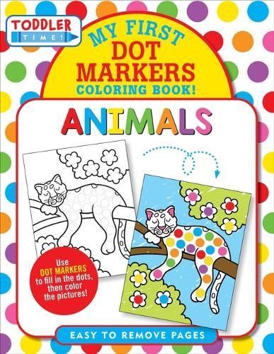 Animals Dot Markers Coloring Book (Easy to Remove Pages) By Zschock