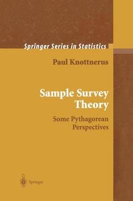 Sample Survey Theory By Paul Knottnerus 9781441929884 (Paperback)