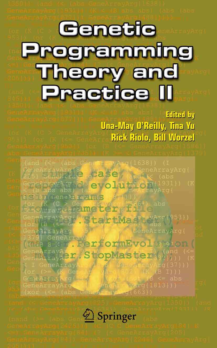 Genetic Programming Theory and Practice II By O'Reilly, Una-May