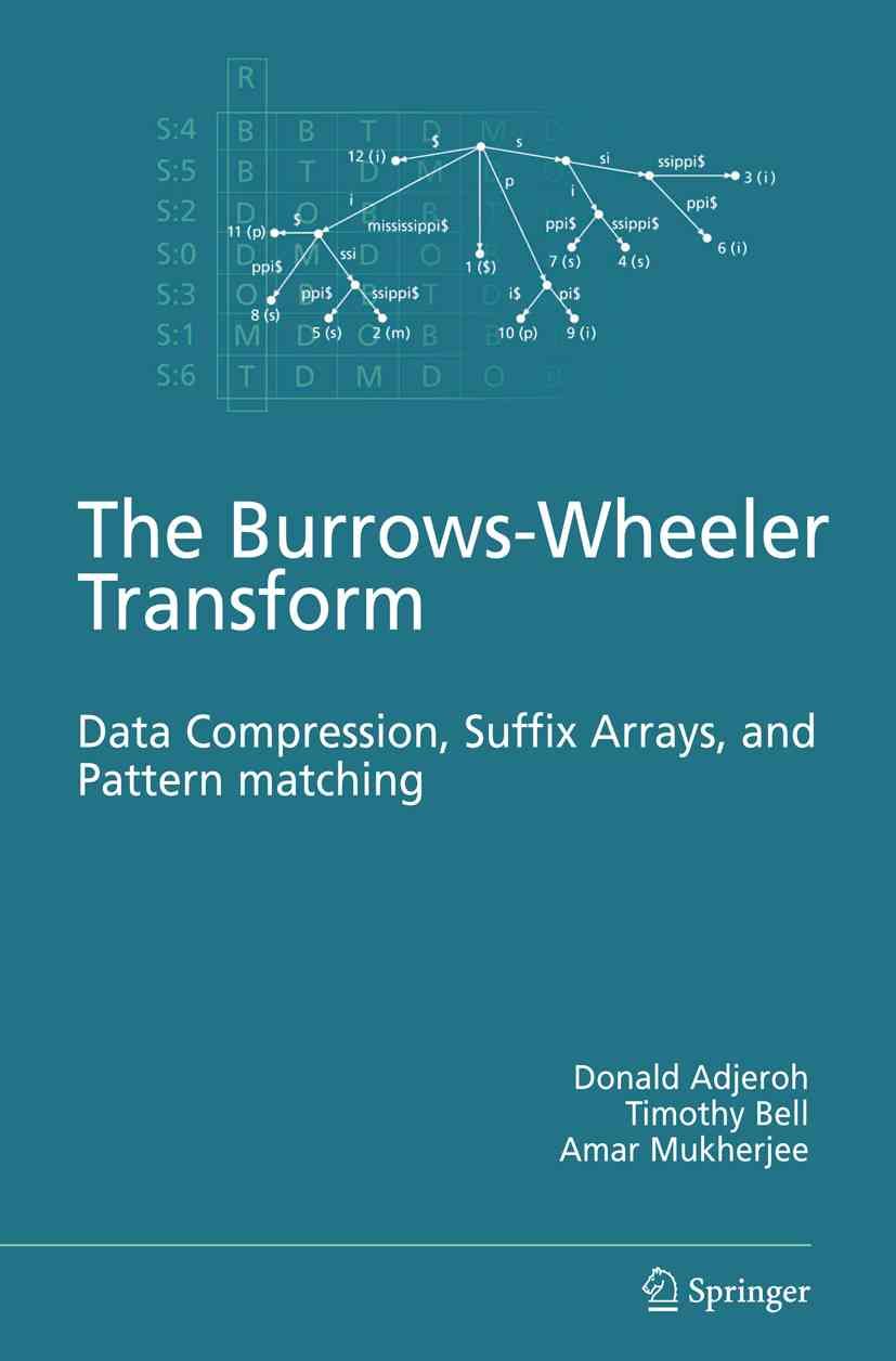 The Burrows-Wheeler Transform 9781441946287 (Paperback)