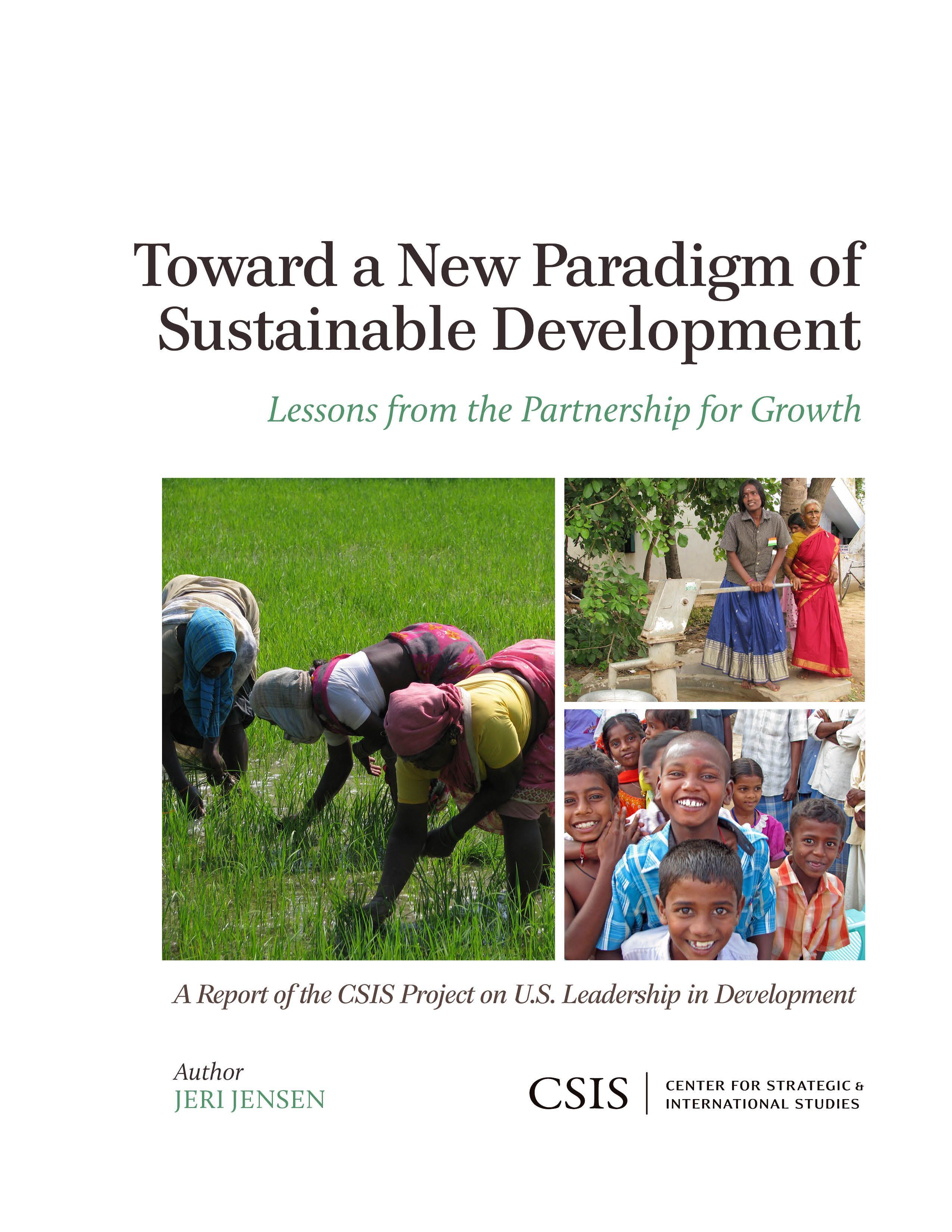 Toward a New Paradigm of Sustainable Development By Jeri Jensen