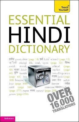 Essential Hindi Dictionary: Teach Yourself By Dr Dr Rupert Snell