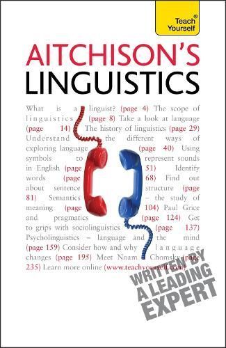 Aitchison's Linguistics By Jean Aitchison 9781444105964 (Paperback)
