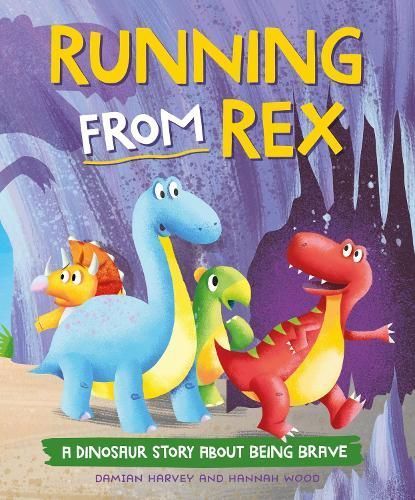 Running from Rex By Damian Harvey (author), Hannah Wood (artist)