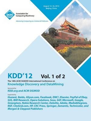 Kdd12 By Kdd 12 Conference Committee 9781450319461 (Paperback)