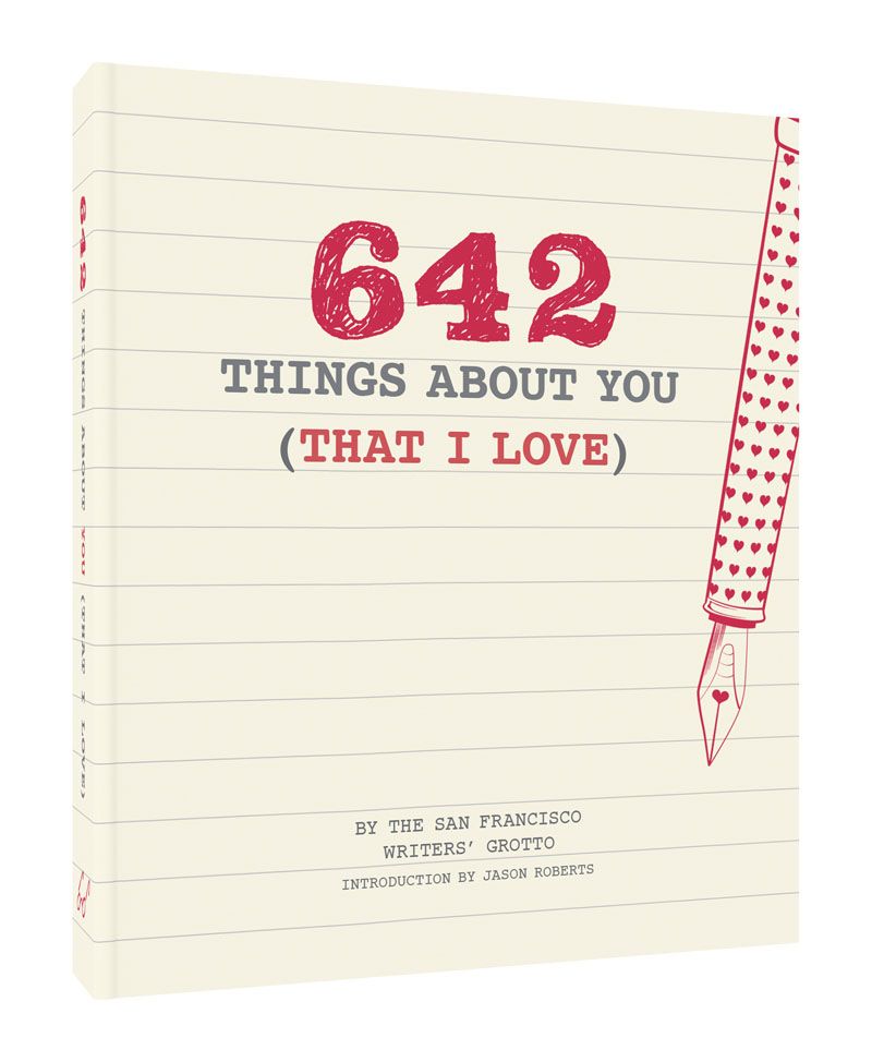 642 Things About You (That I Love) By Chronicle Books 9781452158396