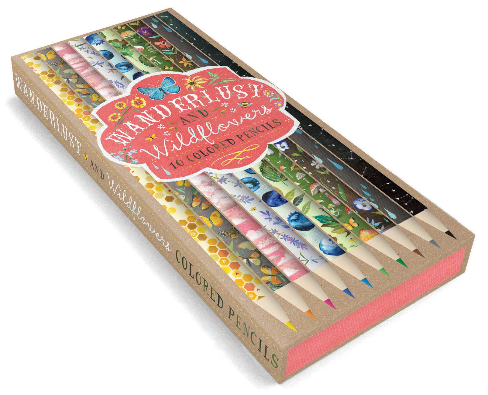 Wanderlust and Wildflowers: 10 Colored Pencils By Katie Daisy