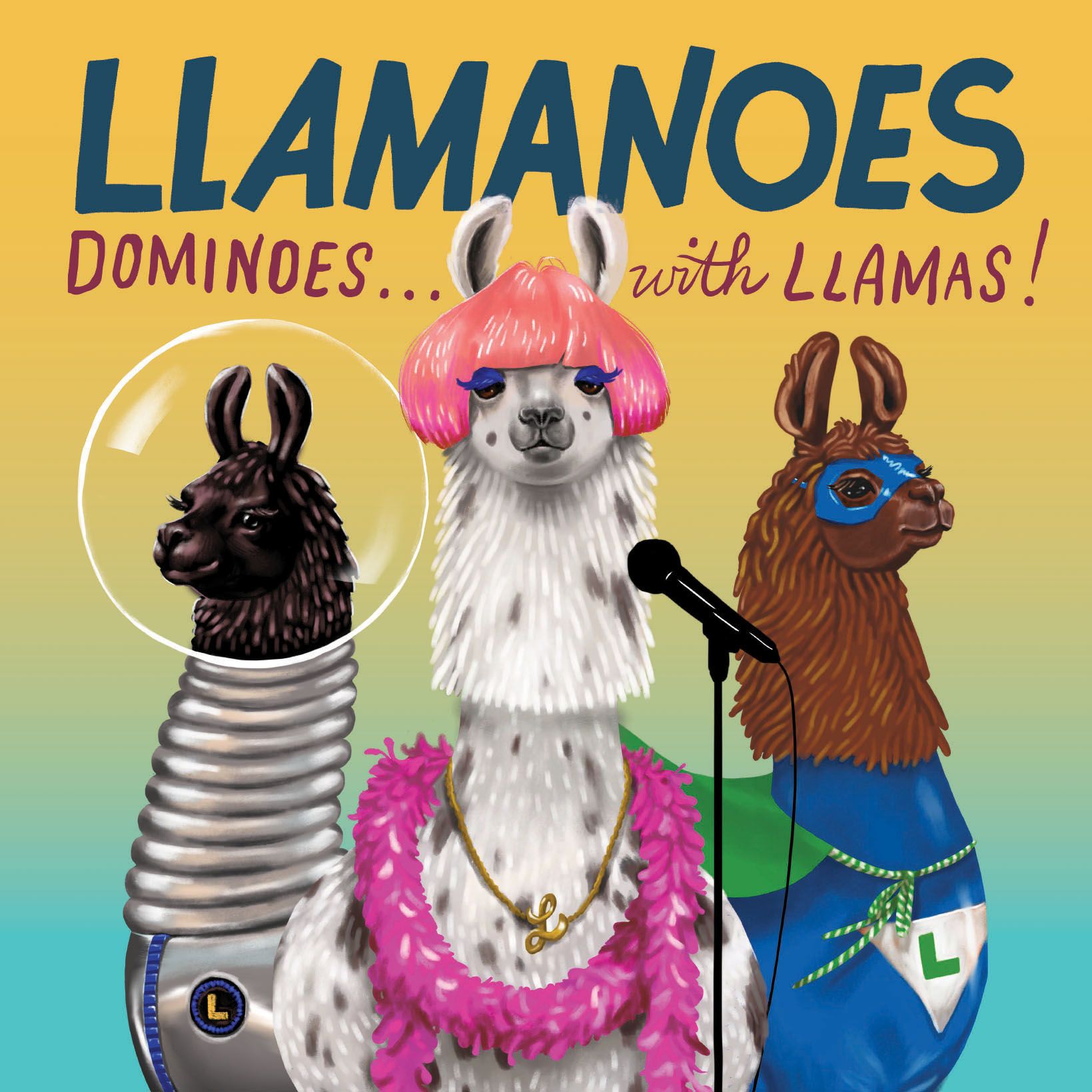 Llamanoes By Chronicle Books 9781452163710 (Game)