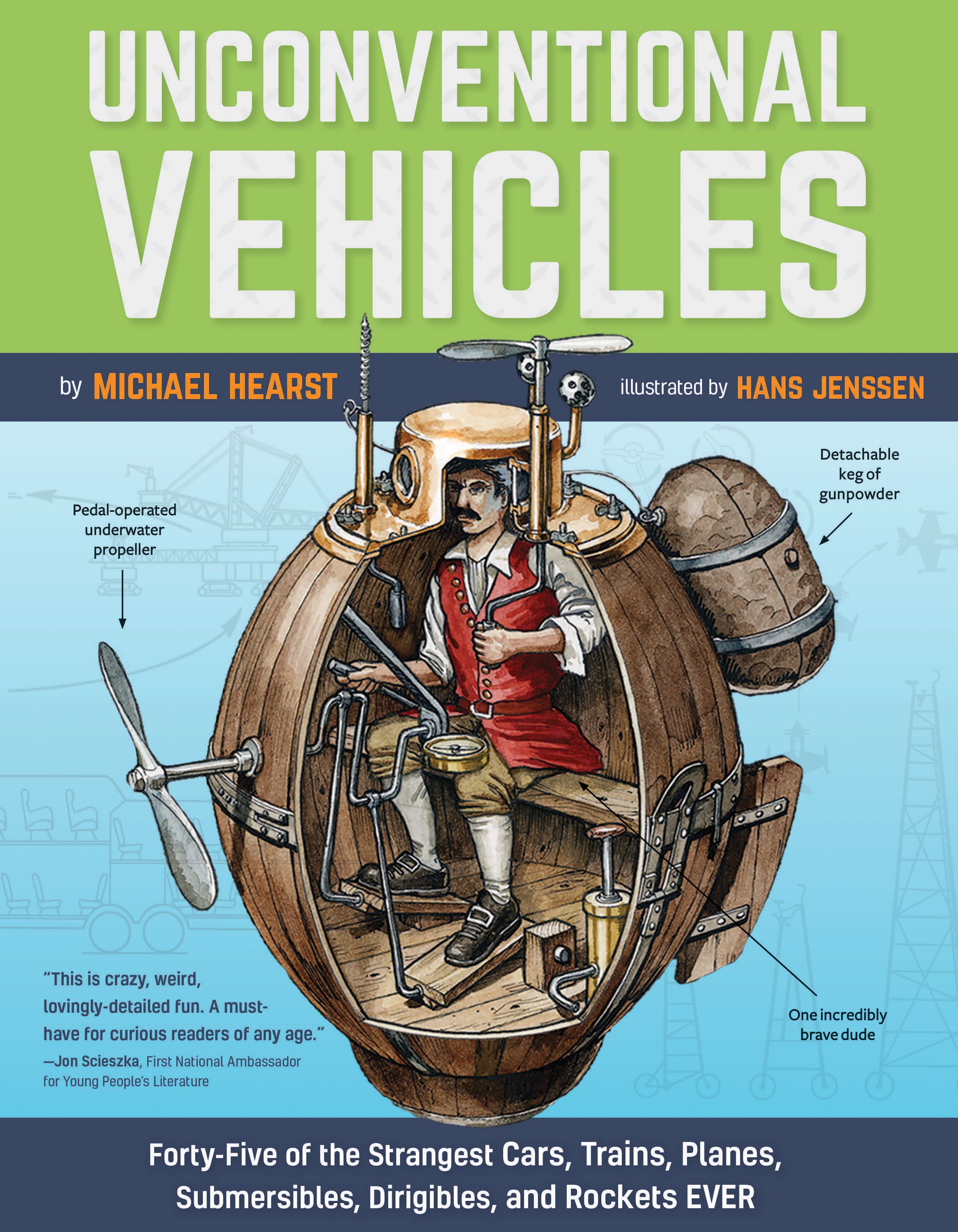 Unconventional Vehicles By Michael Hearst 9781452172866 (Hardback)