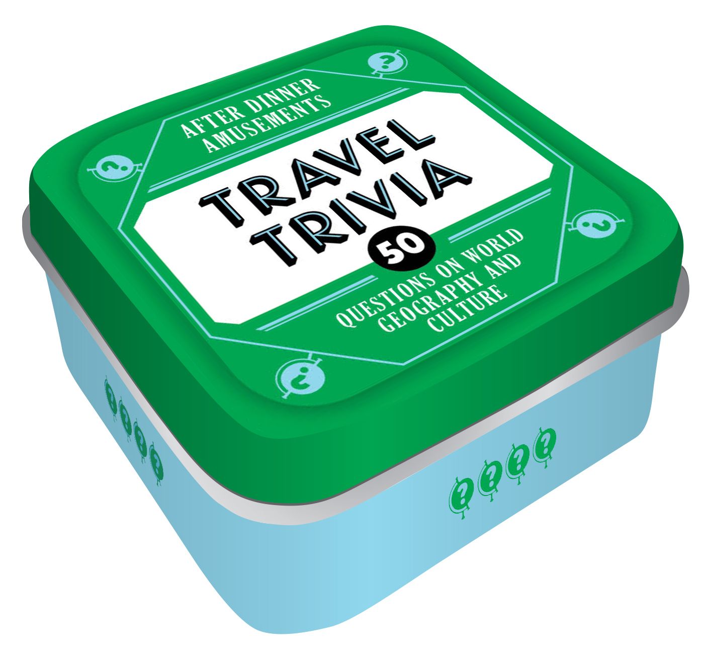 After Dinner Amusements: Travel Trivia By Chronicle Books (Game)