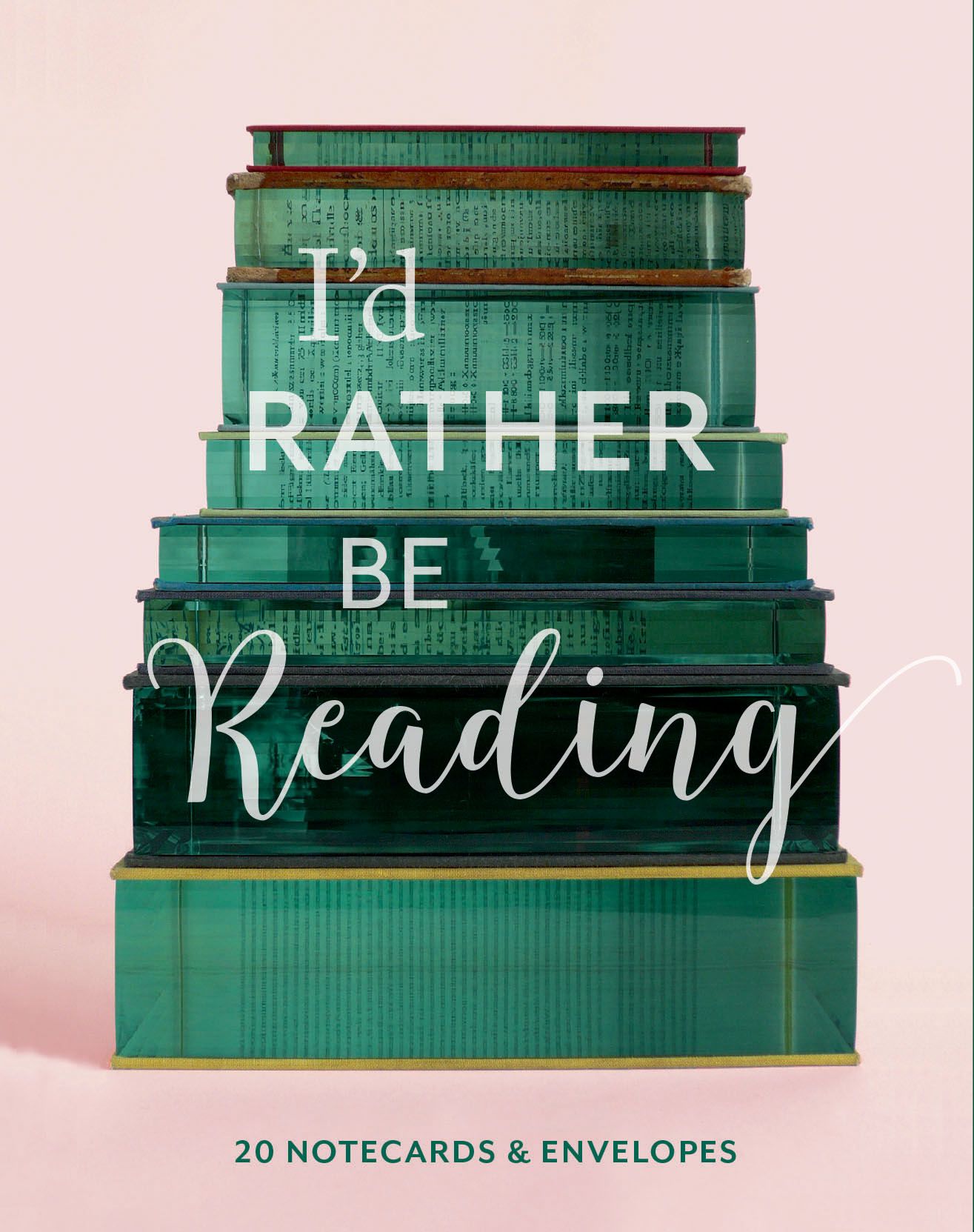 I'd Rather Be Reading: 20 Notecards & Envelopes 9781452177212 (Cards)