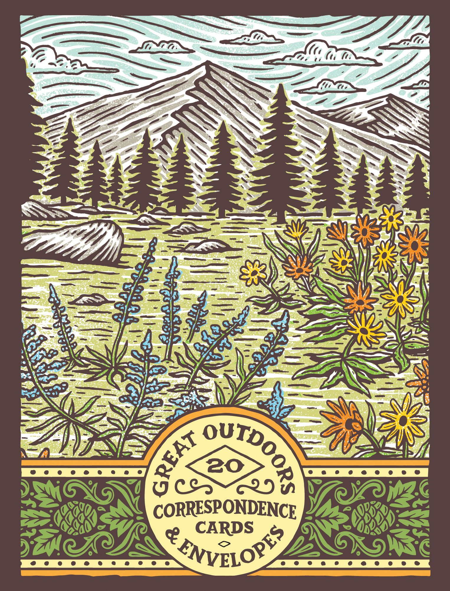 Great Outdoors Correspondence Cards By Travis Pietsch 9781452181950