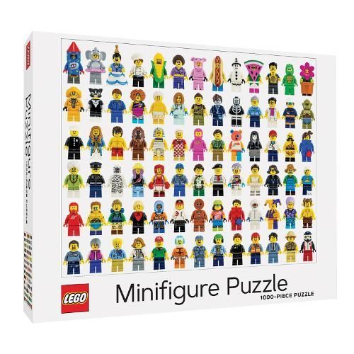 LEGO Minifigure 1000-Piece Puzzle By LEGO 9781452182278 ()