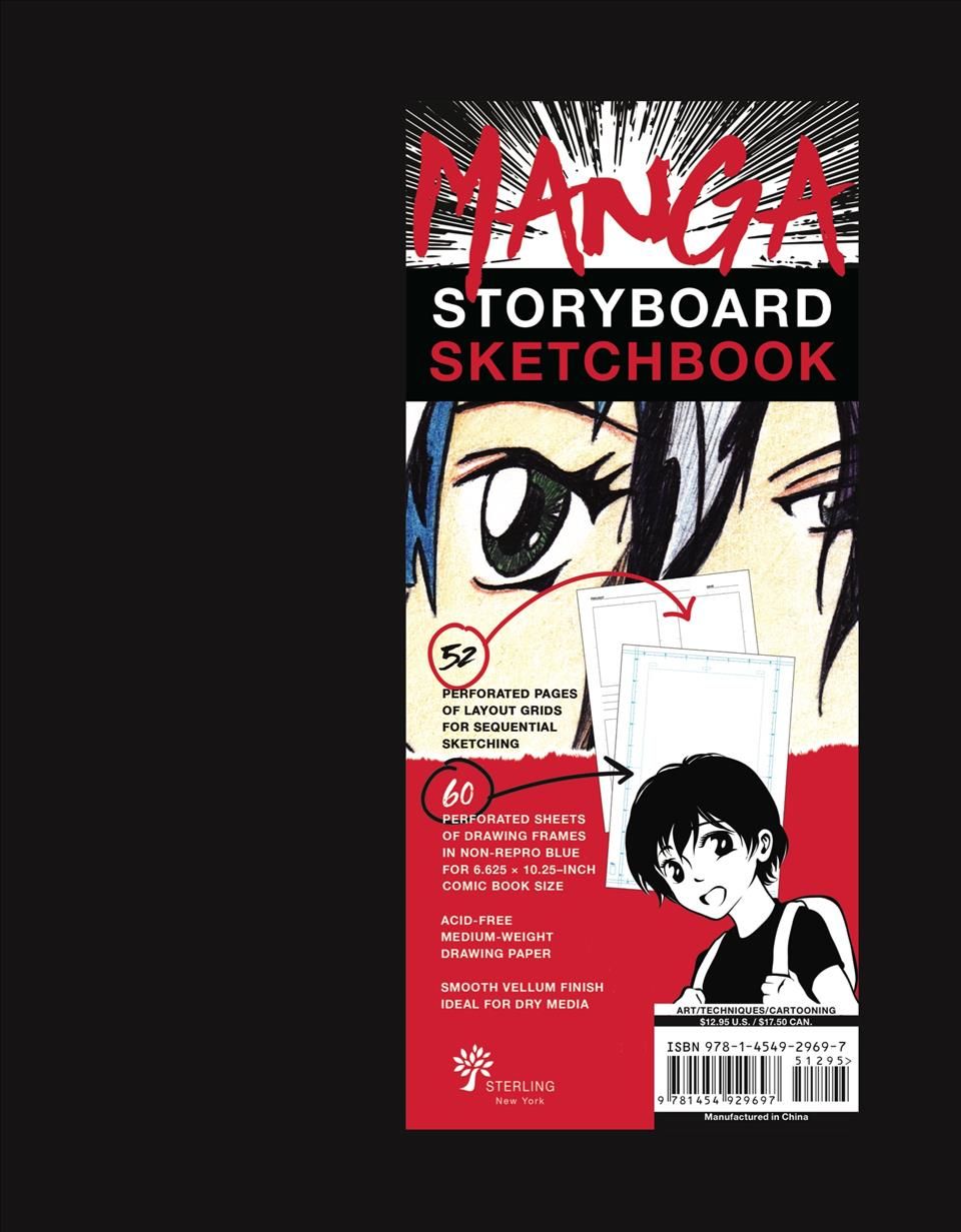 Manga Storyboard Sketchbook By Union Square & Co., Union Square & Co.