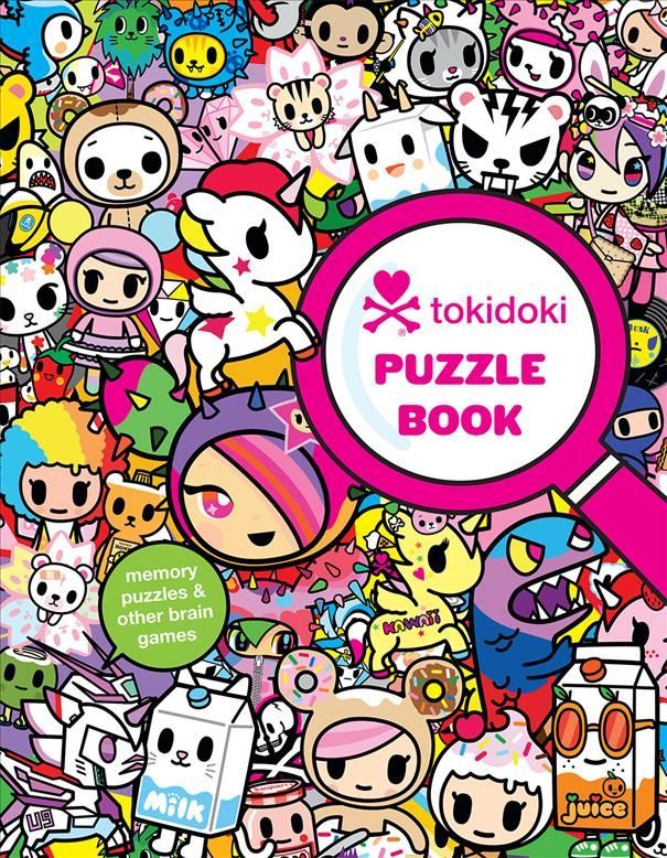 Tokidoki Puzzle Book By tokidoki 9781454944249 (Paperback)