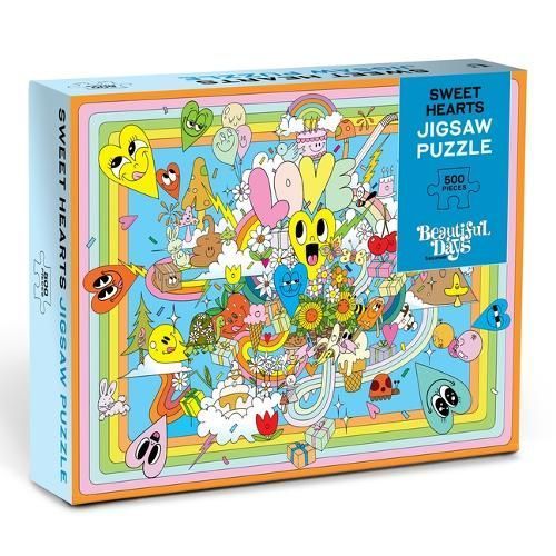 Sweet Hearts 500-Piece Jigsaw Puzzle 9781454952756 (Hardback)