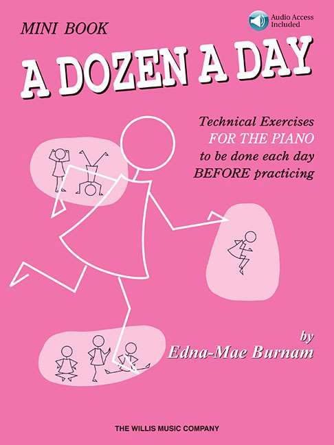 A Dozen a Day Mini Book - Book/Online Audio By Edna Mae Burnam