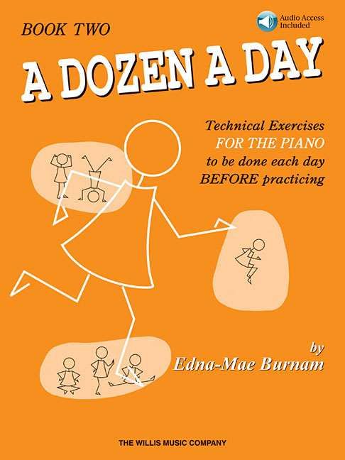 A Dozen a Day Book 2 - Book/Online Audio By Edna Mae Burnam