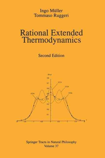Rational Extended Thermodynamics By Ingo Mueller, Tommaso Ruggeri