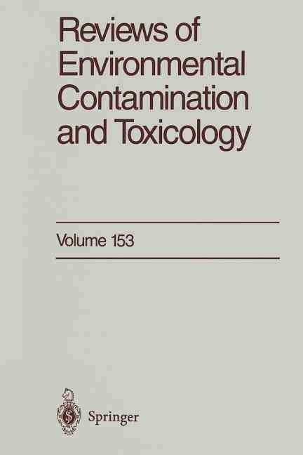 Reviews of Environmental Contamination and Toxicology 9781461274926