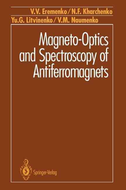 Magneto-Optics and Spectroscopy of Antiferromagnets 9781461276944