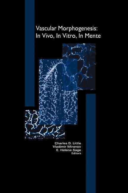 Vascular Morphogenesis: In Vivo, In Vitro, In Mente 9781461286783