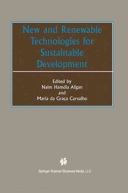 New and Renewable Technologies for Sustainable Development (Paperback)