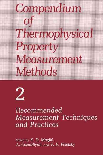 Compendium of Thermophysical Property Measurement Methods (Paperback)