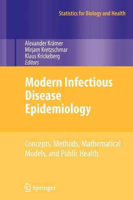 Modern Infectious Disease Epidemiology 9781461425076 (Paperback)