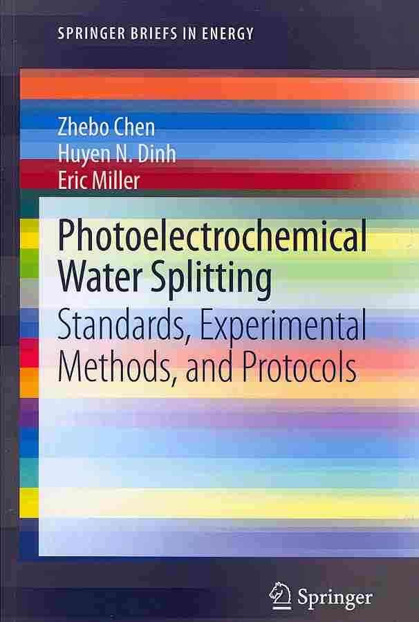 Photoelectrochemical Water Splitting 9781461482970 (Paperback)
