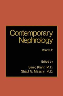 Contemporary Nephrology By Saulo Klahr (editor) 9781461567240