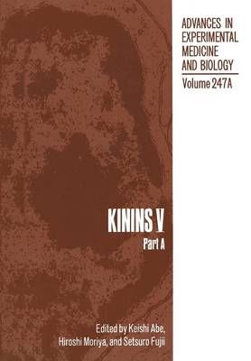 Kinins V By K. Abe (editor) 9781461595458 (Paperback)
