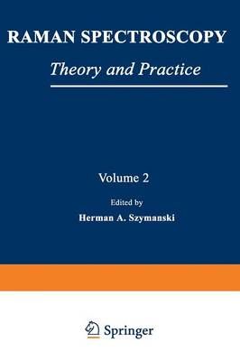 Raman Spectroscopy By Herman Szymanski (editor) 9781468430295